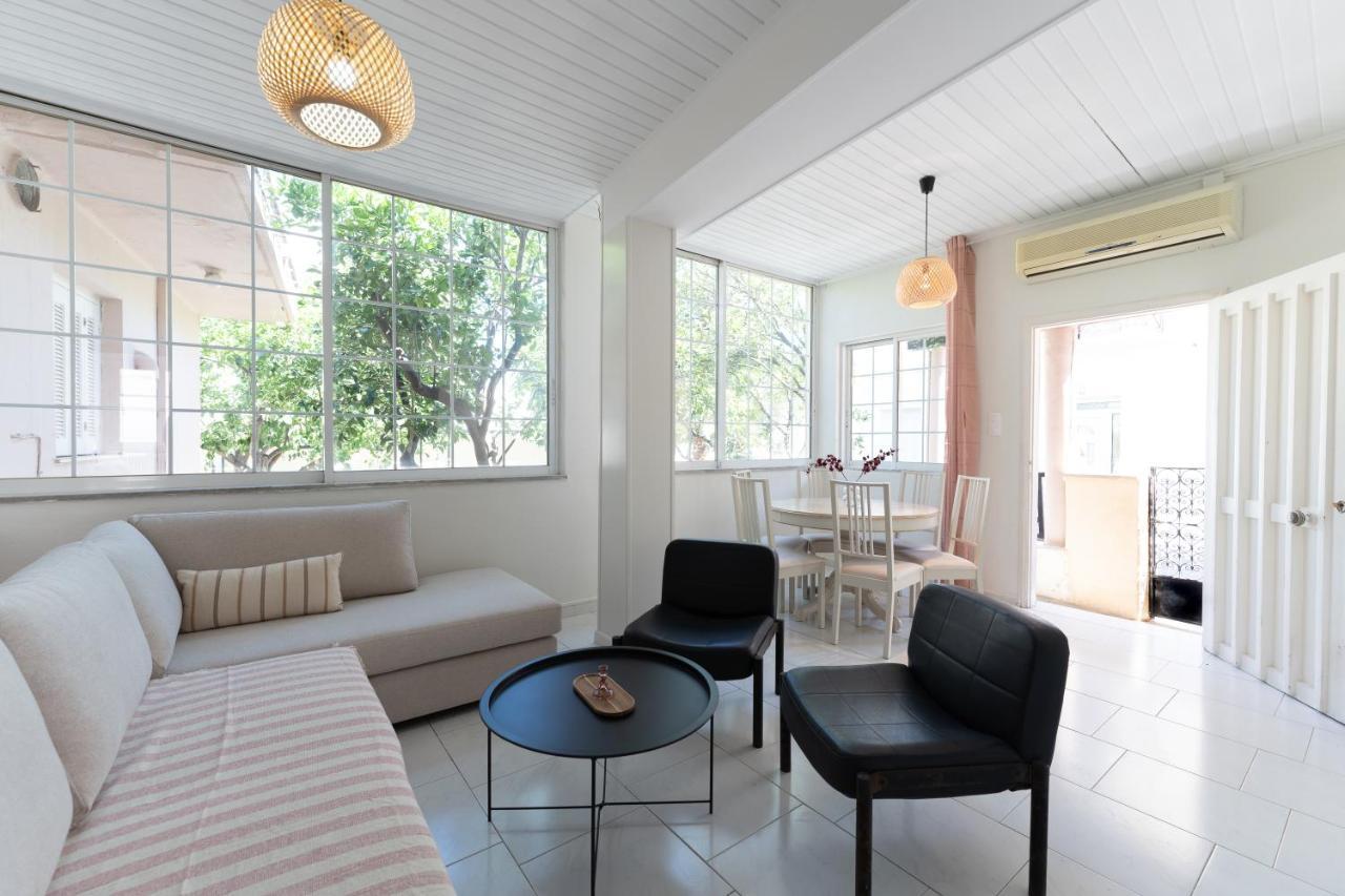 Вилла Joyful Secret Garden House Ханья Экстерьер фото